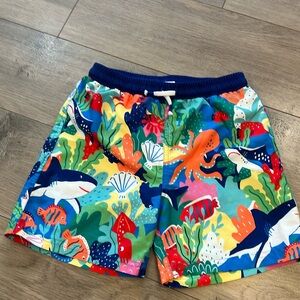 Mini Boden swim shorts- size 6-7